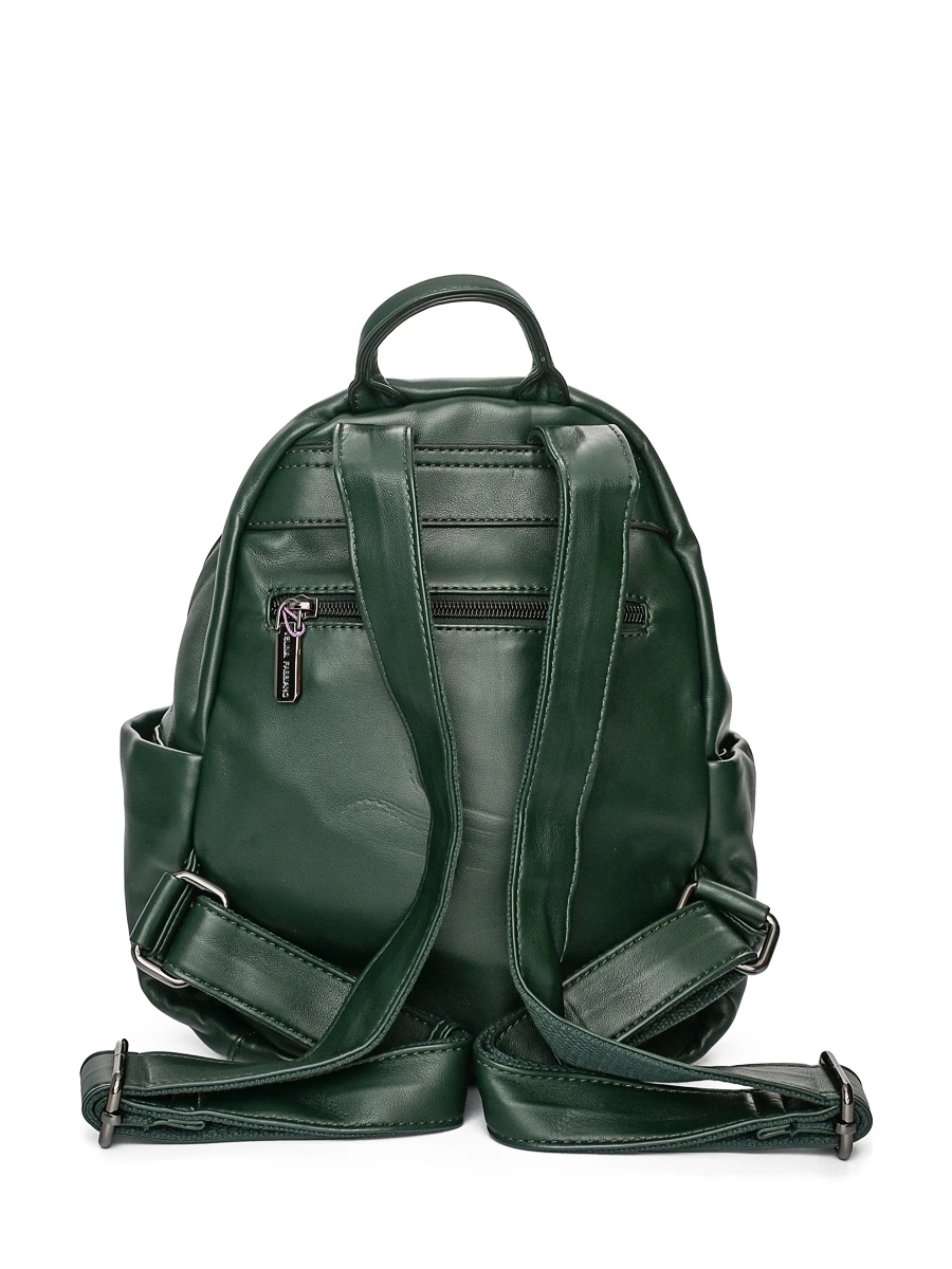 Зеленый рюкзак с декором